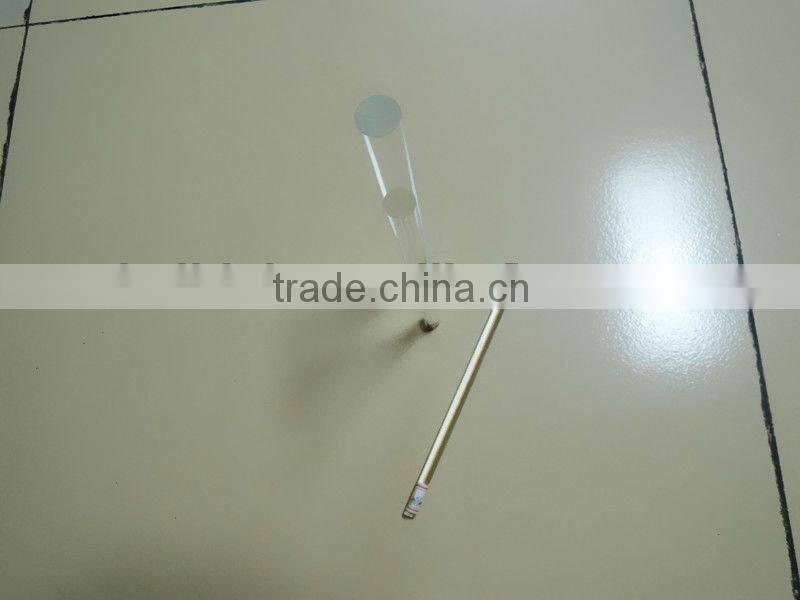 Transparent & colored acrylic stick