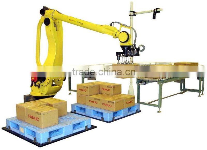 automatic carton box robotic palletizer