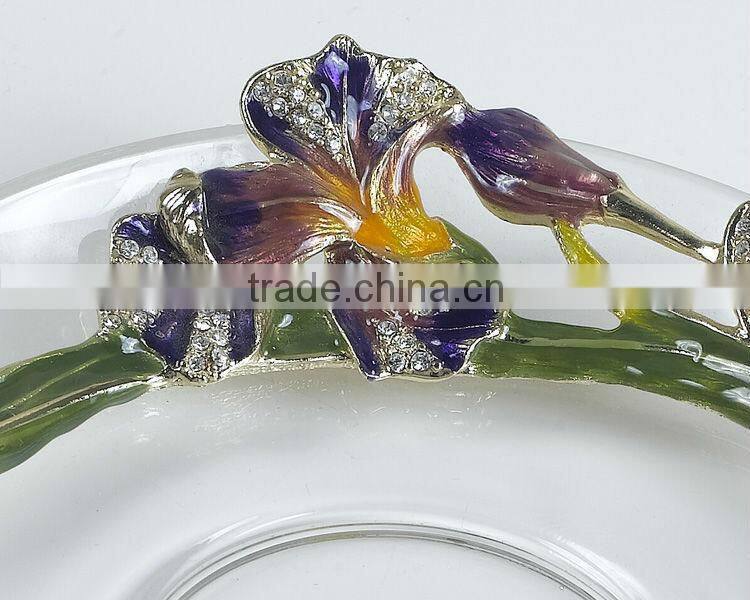 Iris coffee cups set for home/hotel/bar decoration wedding gift