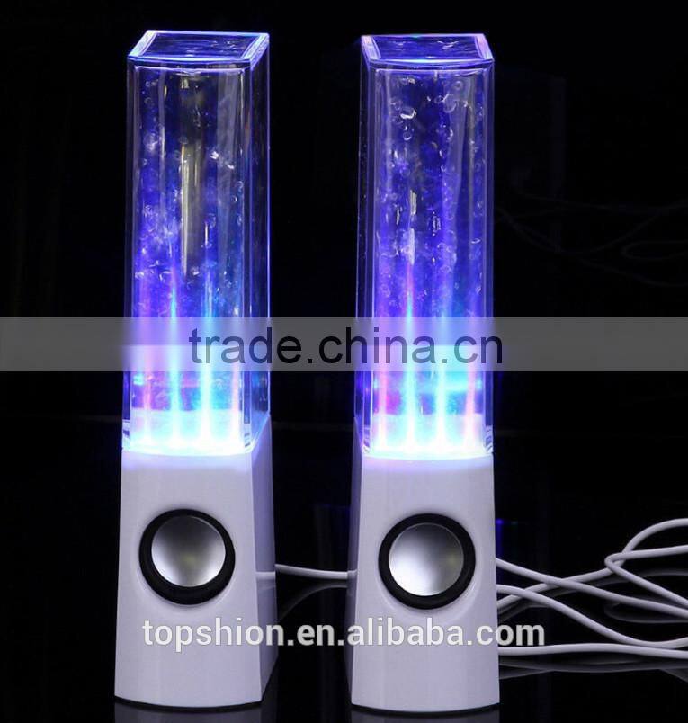 Newest Speaker Dancing Water Speaker With LED Light Speaker For Samsung Galaxy S5 S6