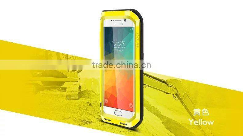 Hotsale For Galaxy S6 Edge Metal Case Luxury Aluminum Love Mei Case For Samsung Galaxy S6 Edge G9250 Phone Cover