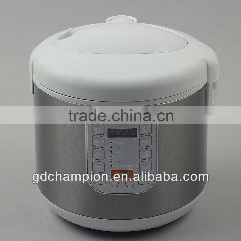 duble non stick coated inner pot oval rice cooker