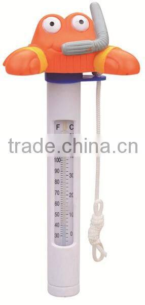 Floating Pool Thermometer Pro Premium Duck Shape Water Temperature Thermometers with String, Shatter Resistant