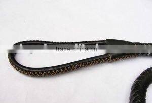 Fashion Larger and Stronger Braided Genuine Leather Dog Chain Leashes