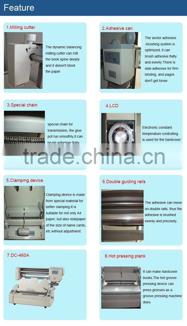 40mm Binding Thickness Printing House Glue Binding Machine