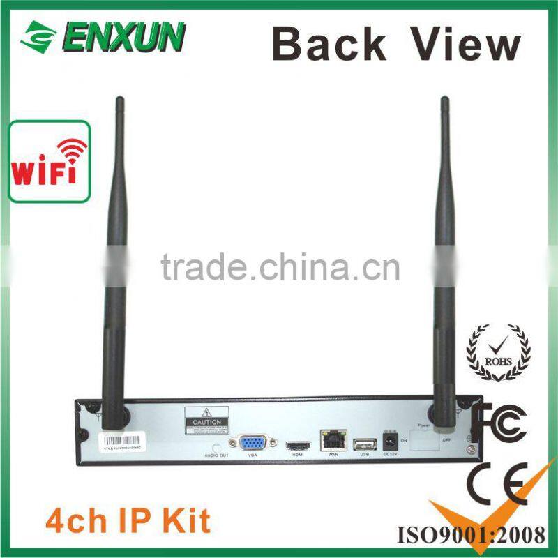 best quality wifi ip camera with nvr kit support p2p cctv camera system home security