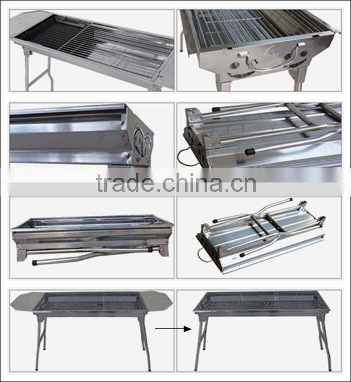 Portable outdoor BBQ grills for Picnic