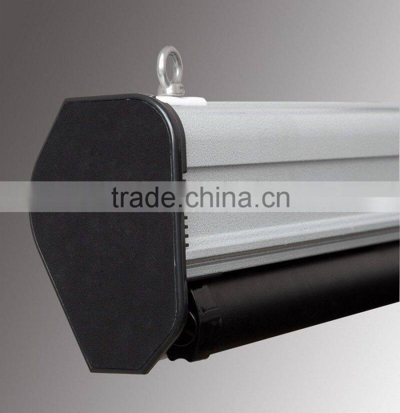 tubular motor tension projection screen