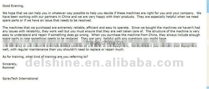 CE Mark Polyurea Spray Machine