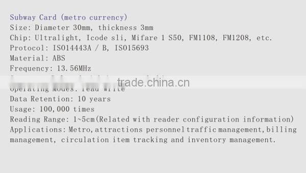 China Supplier Best Selling HF/UHF/NFC rfid tag for high temperature