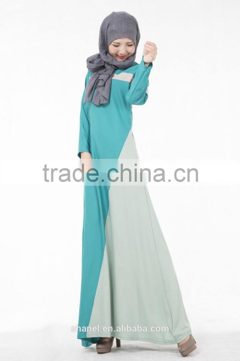 Muslim new style women long dress hot sale islamic clothing abaya