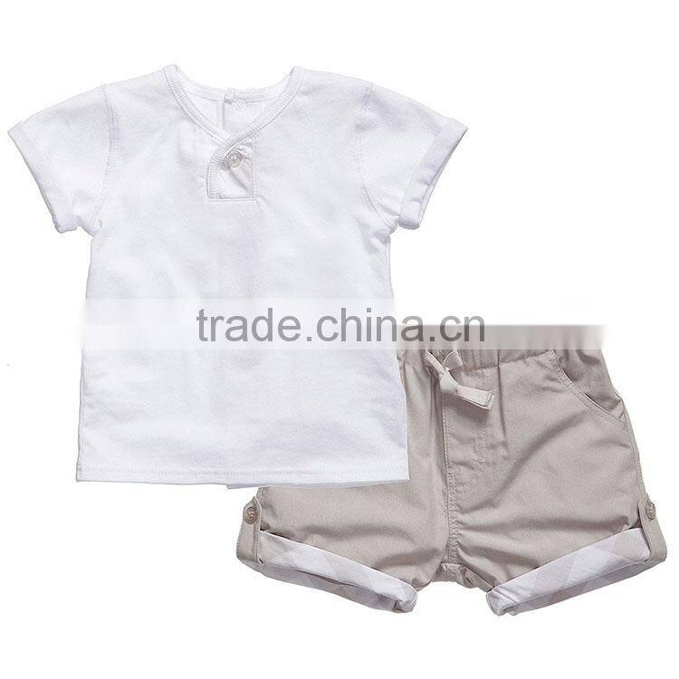 pure cotton kids clothing sets for boys and girls