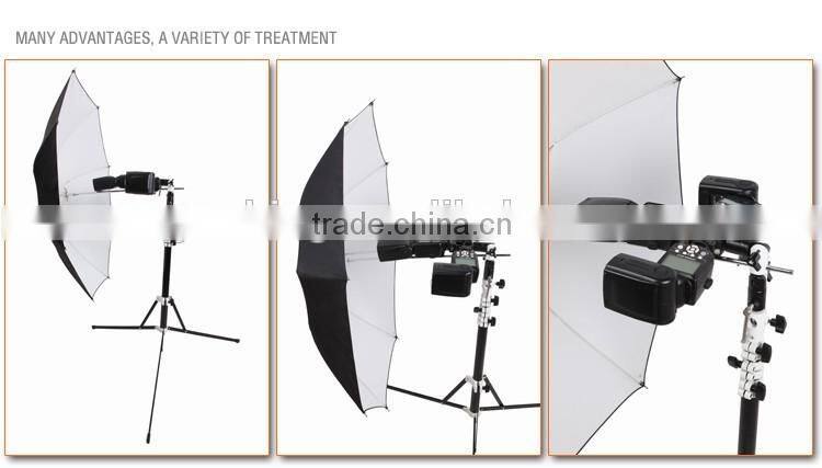 Factory supply Hpusn flash hot shoe umbrella holder socket bracket U-III with three holder