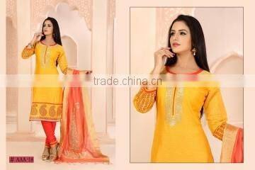 Worldly Maroon Cotton Churidar Suit/Designer churidars Suits Shopping