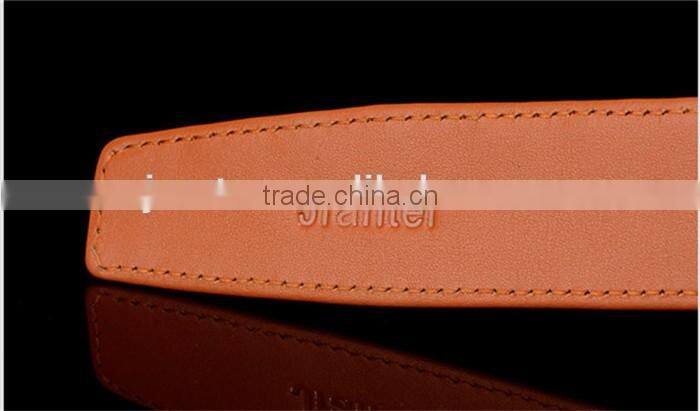 Genuine Crocodile Leather Belts for Men Classsic Buckle Belt Brown