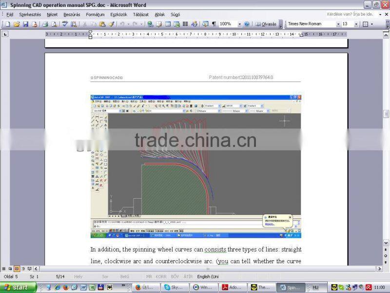 CNC Small Aluminum lamp cover Spinning Machine