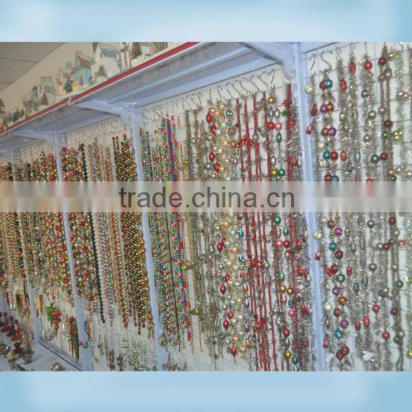 Vintage silve word "B" cardboard alphabet letters for Christmas decoration