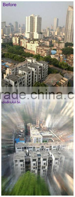 Starburst lens with clip for iphone4/4s/5/ipad2/new ipad/smartphone special effect lens