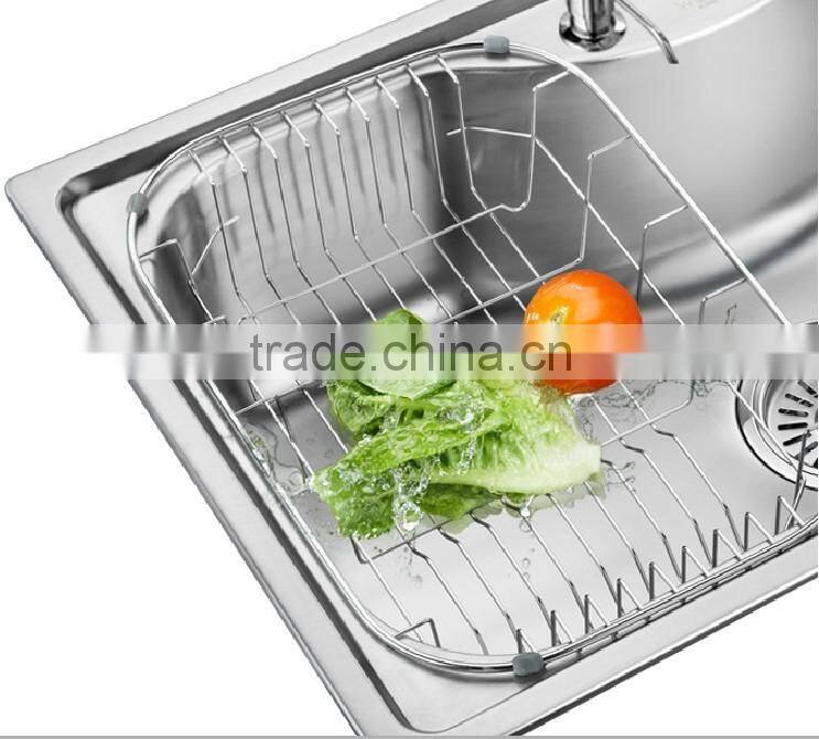 stainless steel sink basket,wire basket,metal kitchen sink basket