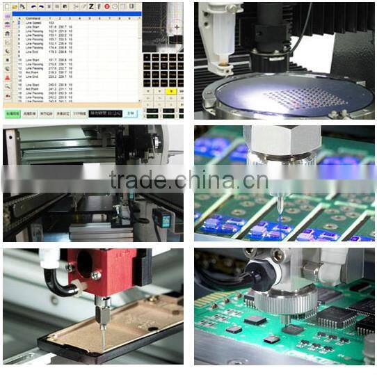 Desktop black glue dispensing machine dispenser robot . Manufacture glue dispensing machine dispensing robot-YSATM-3L