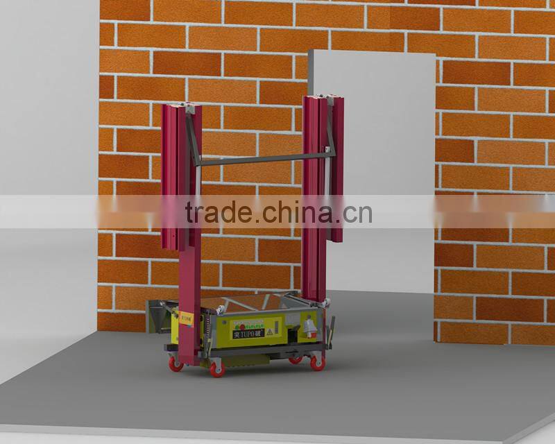 Auto construction machinery hydraulic type Plastering and Rendering Machine for Wall 200m2 per hour with CE Certification