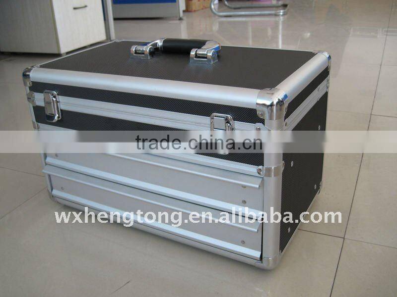 aluminum tool case with drawers