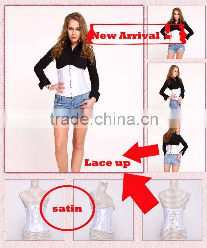 2015Newest High qulity corset tops to wear out wholesales