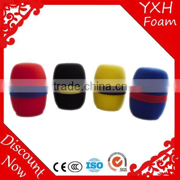 Color microphone foam mic cover protective windscreen grill audio shield EN9996 for handheld stage microphones