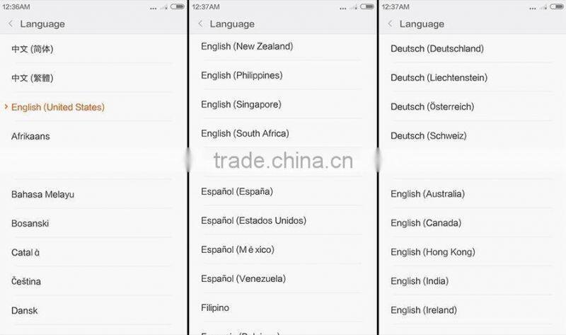 16 GB/32GB OctaCore Xiaomi Redmi Note2 Prime/ Note 3 Pro 5.5 Inch 4G LTE Android smart phone