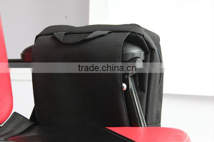 Topmedi 1xSmall Waterproof Armrest Pannier Bag Interior Zipper Hook&Loop Tape Deluxe Scooter Bag