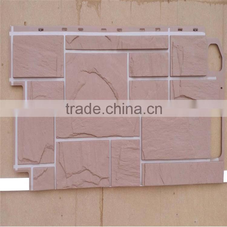Random Rock Siding faux stone wall panel brick wall panel