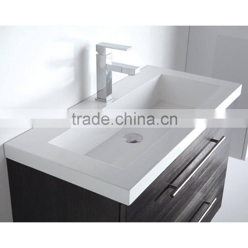 Best Quality solid surface wash basin plan