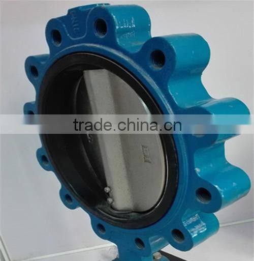 worm wheel lug type wafer butterfly valve