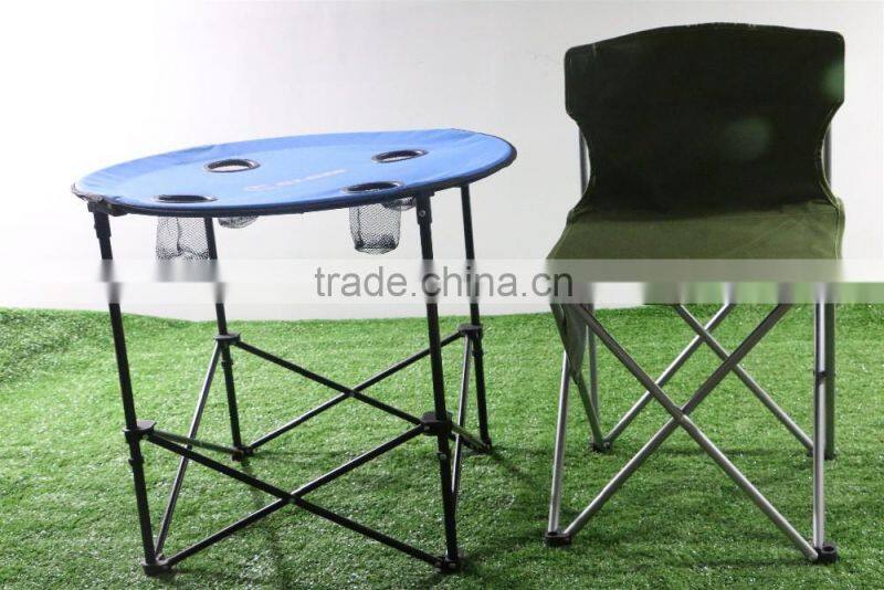 Outdoor Portable Folding Round Camping Table