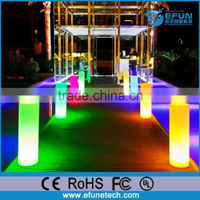 novelty led floor lamp for party/wedding/salon,rgb colorful decoration led standing light