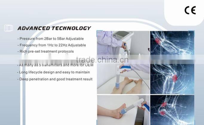 Professional shock wave physical therapy equipment