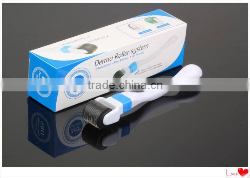 2015 new 360 degree rotation head micro needle derma roller