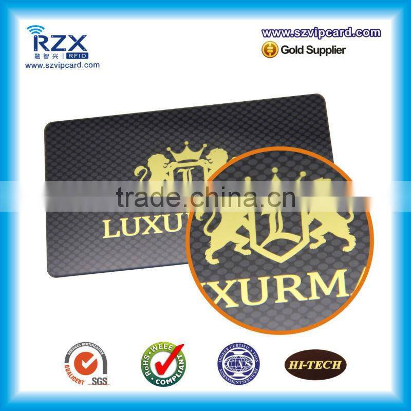 Spot UV plastic/ PVC reward/ loyalty card from China factory