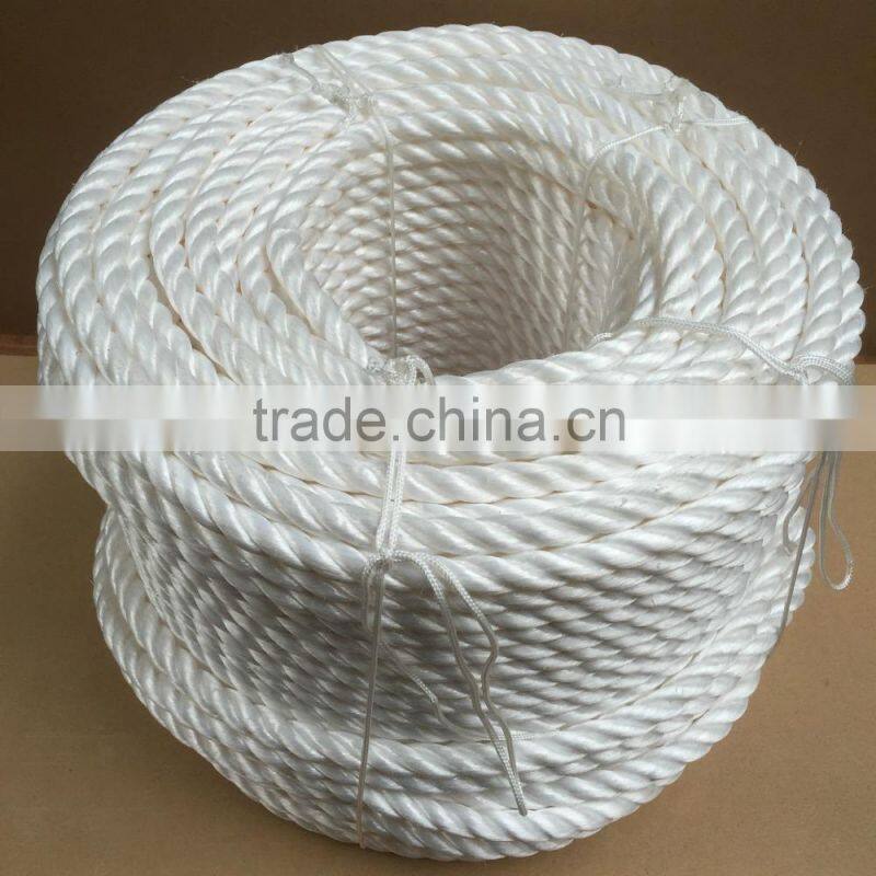 White Poly Rope Coils, Polyrope, Polypropylene10~20mm