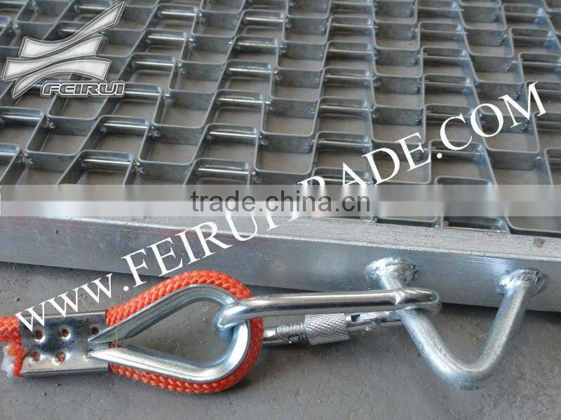 stainless steel drag mat/6` x 4` drag mat to be used in synthetic football turf