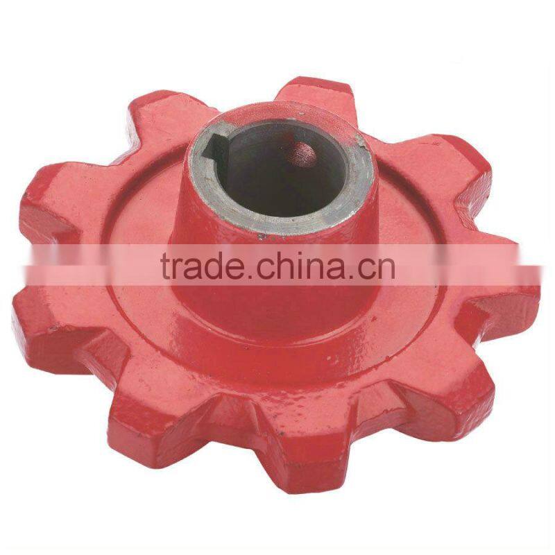 Agricultural roller chain sprocket 80417783 for New Holland Harvester