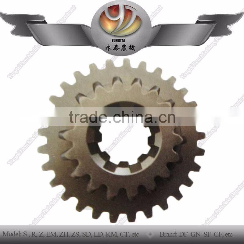 Farm tractor specific forged gear wheel