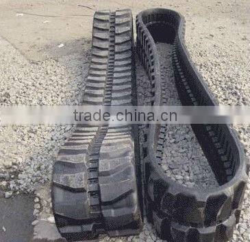 Cheap mini excavator rubber track rubber tracks for lawn mower or construction machinery