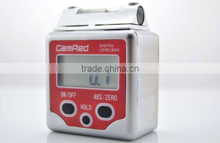 high accuracy with Spirit Level digital bevel protractor