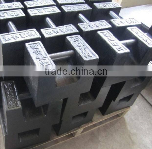 Cast iron standard weights 10-1000kg