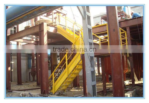 Anti-corrosion fiberglass platform step ladder
