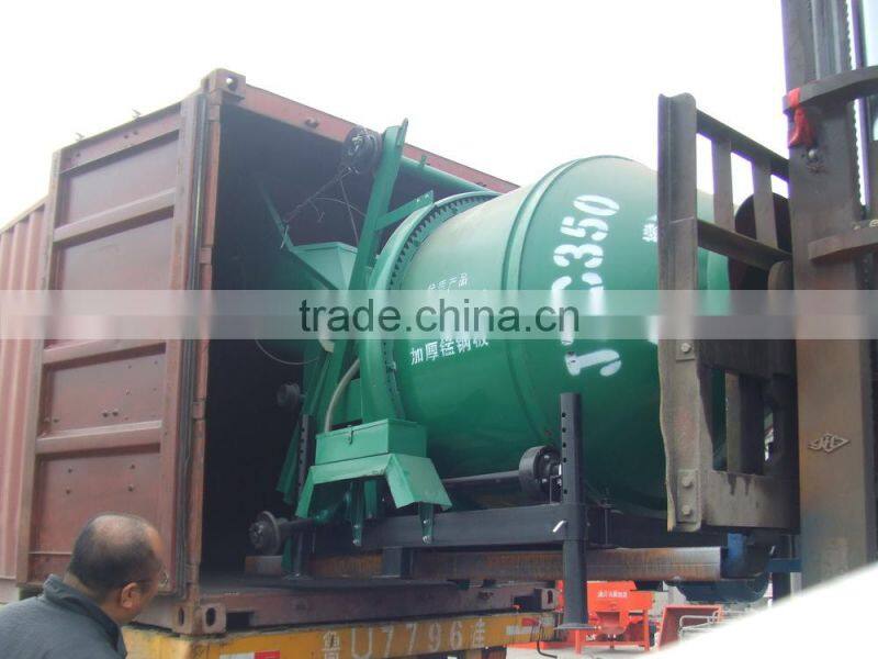 concrete pan mixer machine
