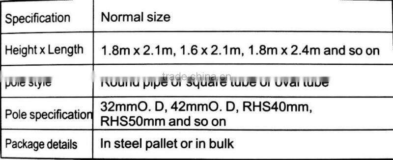 High quality tubular fence panels