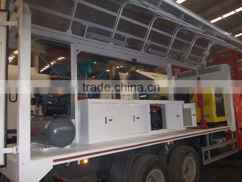 7.1m Road Repair Mobile Workshop Maintenance Truck For Sale