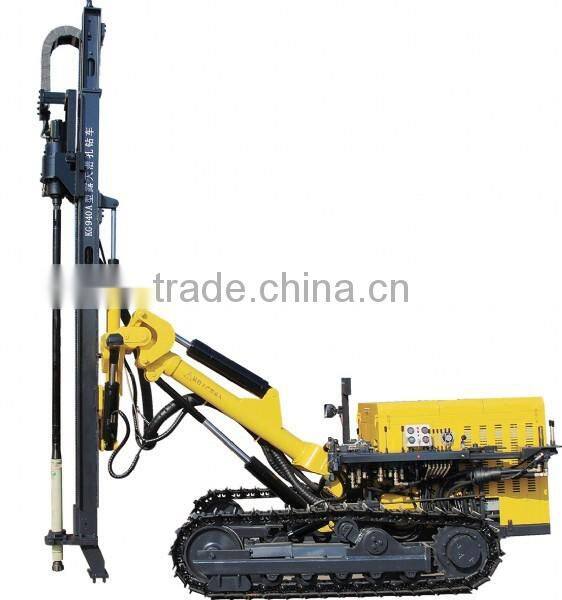 KG940D high pressure electric motor crawler mounted pneumatic surface DTH drilling rig